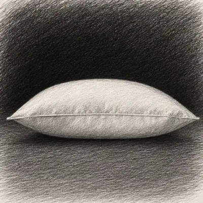 AllerEase Organic Cotton Cover Allergy Protection Pillow