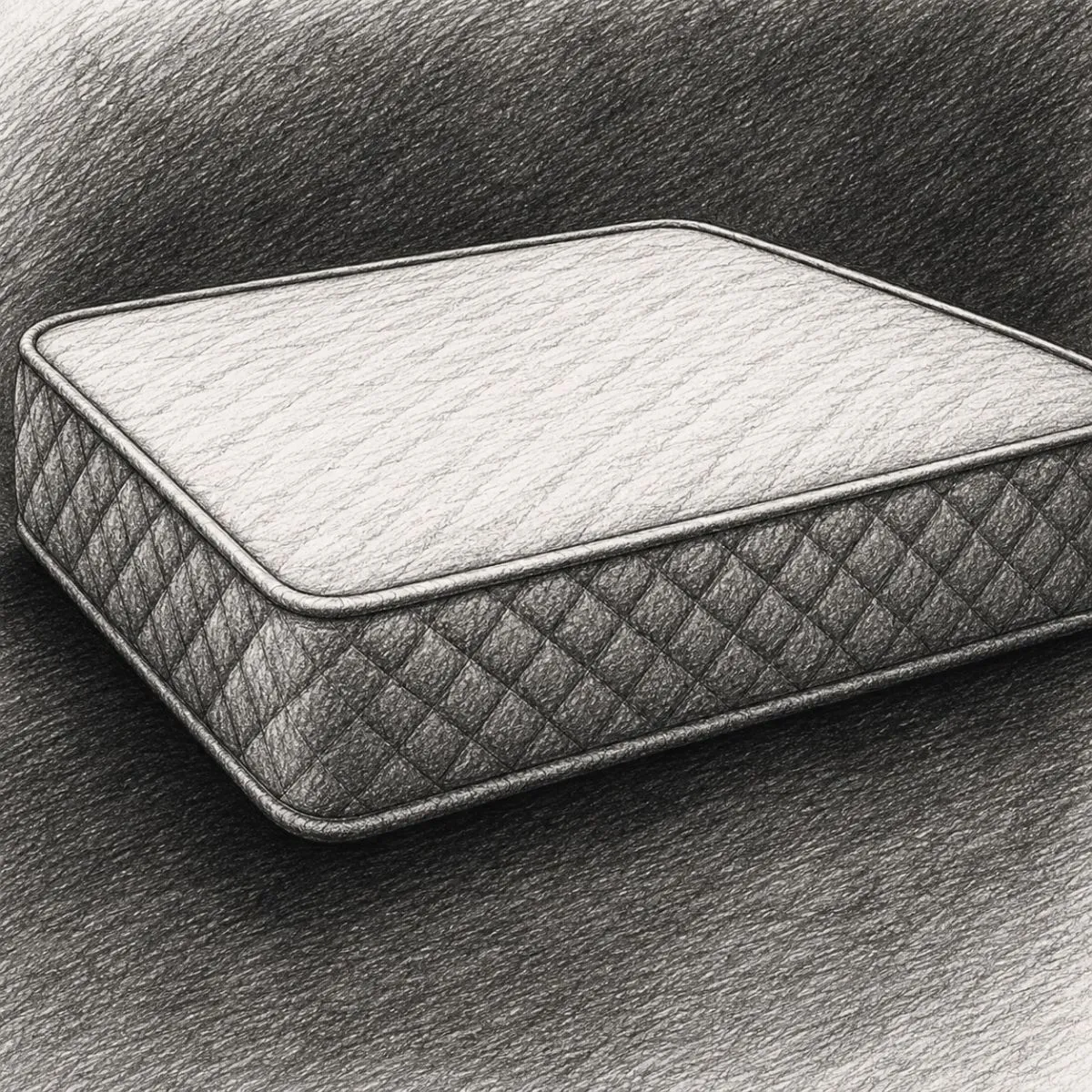 Allswell Luxe 12" Bed in a Box Hybrid Mattress (Queen Size)