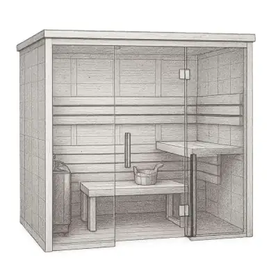 Almost Heaven Saunas Worthington Indoor Sauna