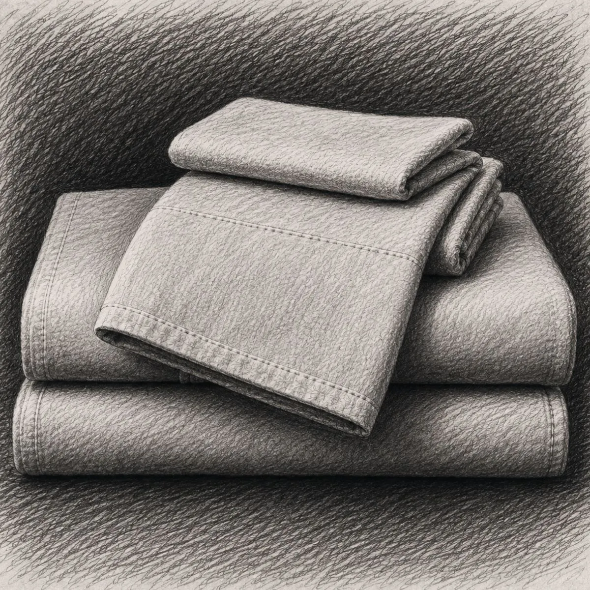 Amazon Basics Cotton Jersey Queen Bed Sheet (1 Set of 4 Pieces)