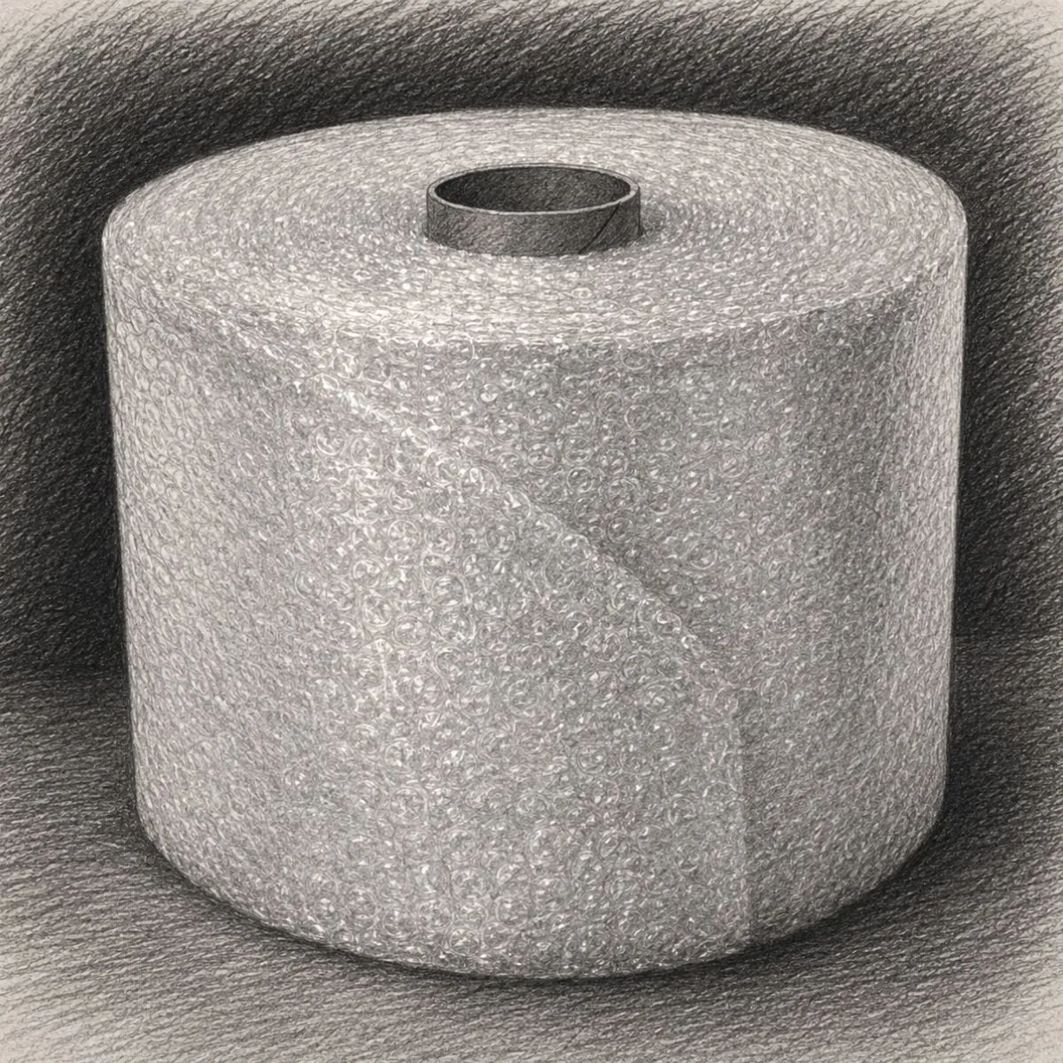 Amazon Basics Perforated Bubble Cushioning Wrap (12" x 175', 3⁄16")