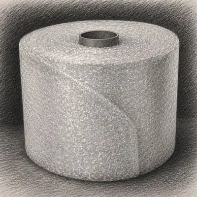 Amazon Basics Perforated Bubble Cushioning Wrap (12" x 175', 3⁄16")