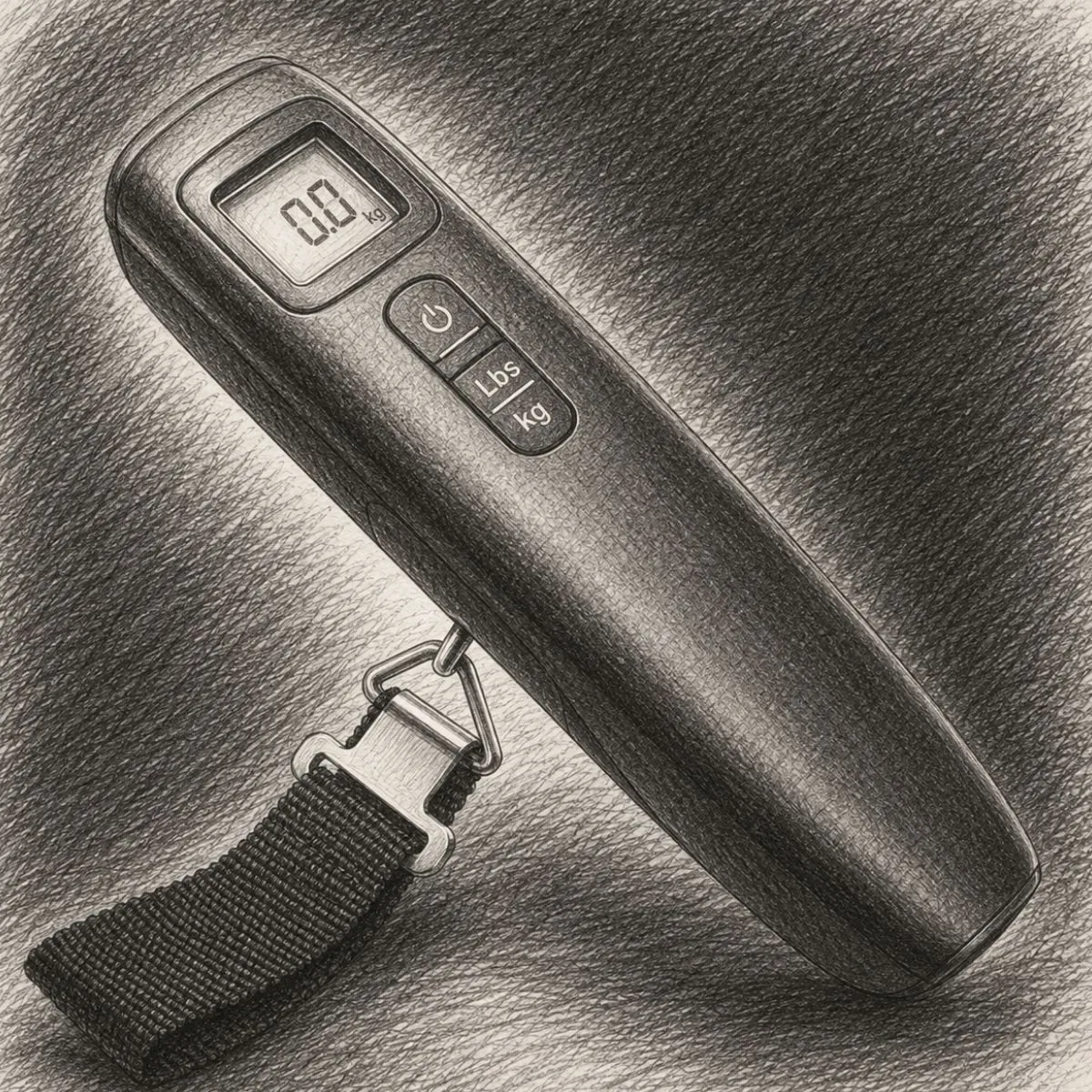 Amazon Basics Portable Digital Luggage Scale