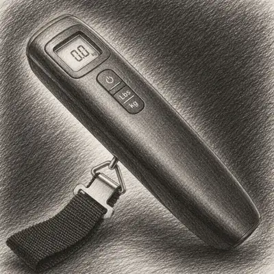 Amazon Basics Portable Digital Luggage Scale