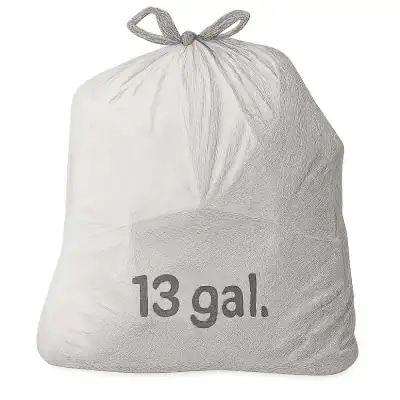 Amazon Basics Tall Kitchen Drawstring Trash Bags (Pack of 200)