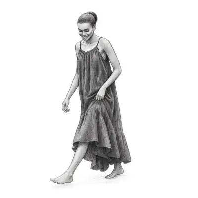 Anthropologie Malika Gauze Dress