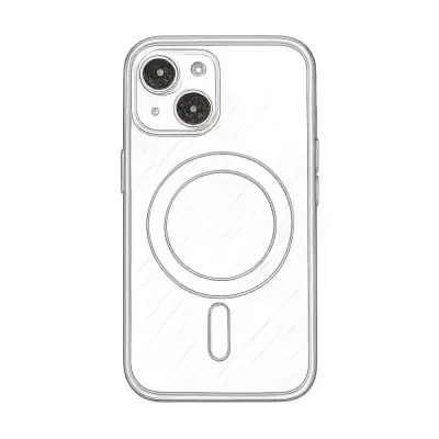 Apple iPhone 15 Clear Case with MagSafe