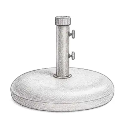 Article Paima Black Umbrella Base