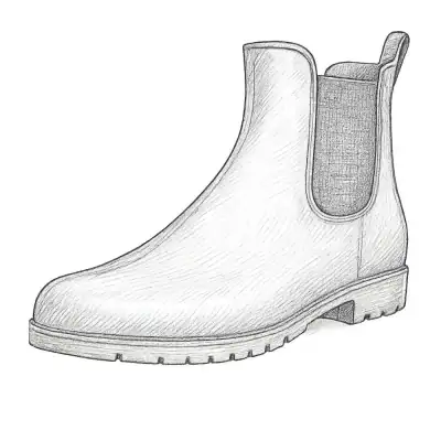 Asgard Women's Ankle Chelsea Rain Boots