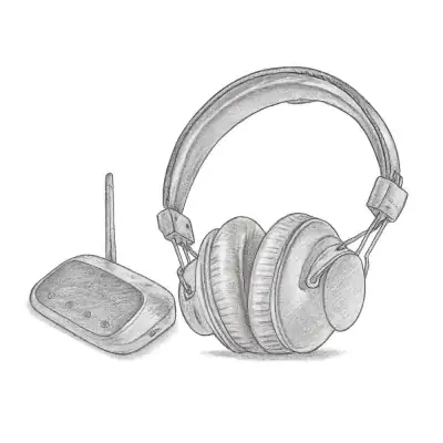 Avantree HT5009 Bluetooth Headphones Transmitter Set for TV