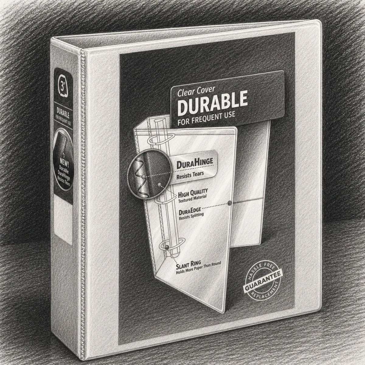 Avery®Durable View 3-Ring Binder