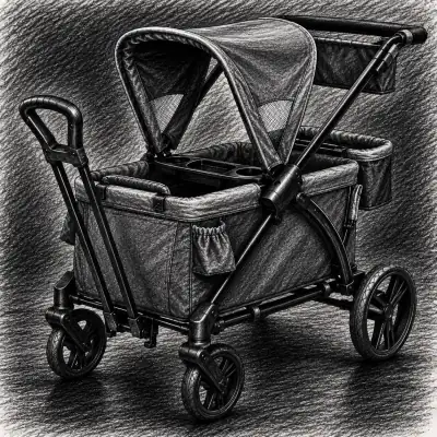 Baby Trend Expedition® 2-in-1 Stroller Wagon PLUS (Seating for 2)