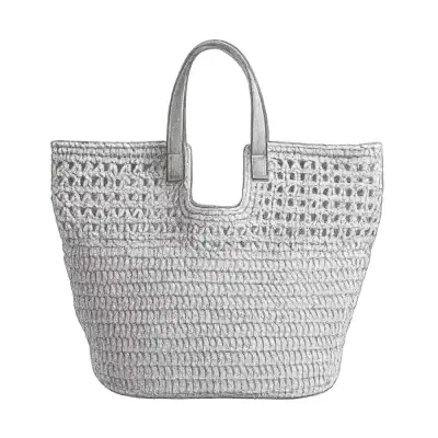 Banana Republic Paper Straw Shopper Tote Bag