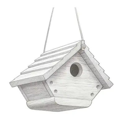 BestNest Classic Hanging Wren House