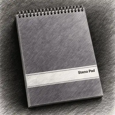 Better Office Products Spiral Steno Pads (Pack of 10)