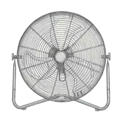 BILT HARD High Velocity Floor Fan (20")