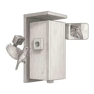 Birdfy Nest - Smart Bird House with Dual Cameras