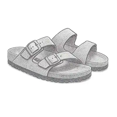 Birkenstock Arizona Suede Leather Sandals