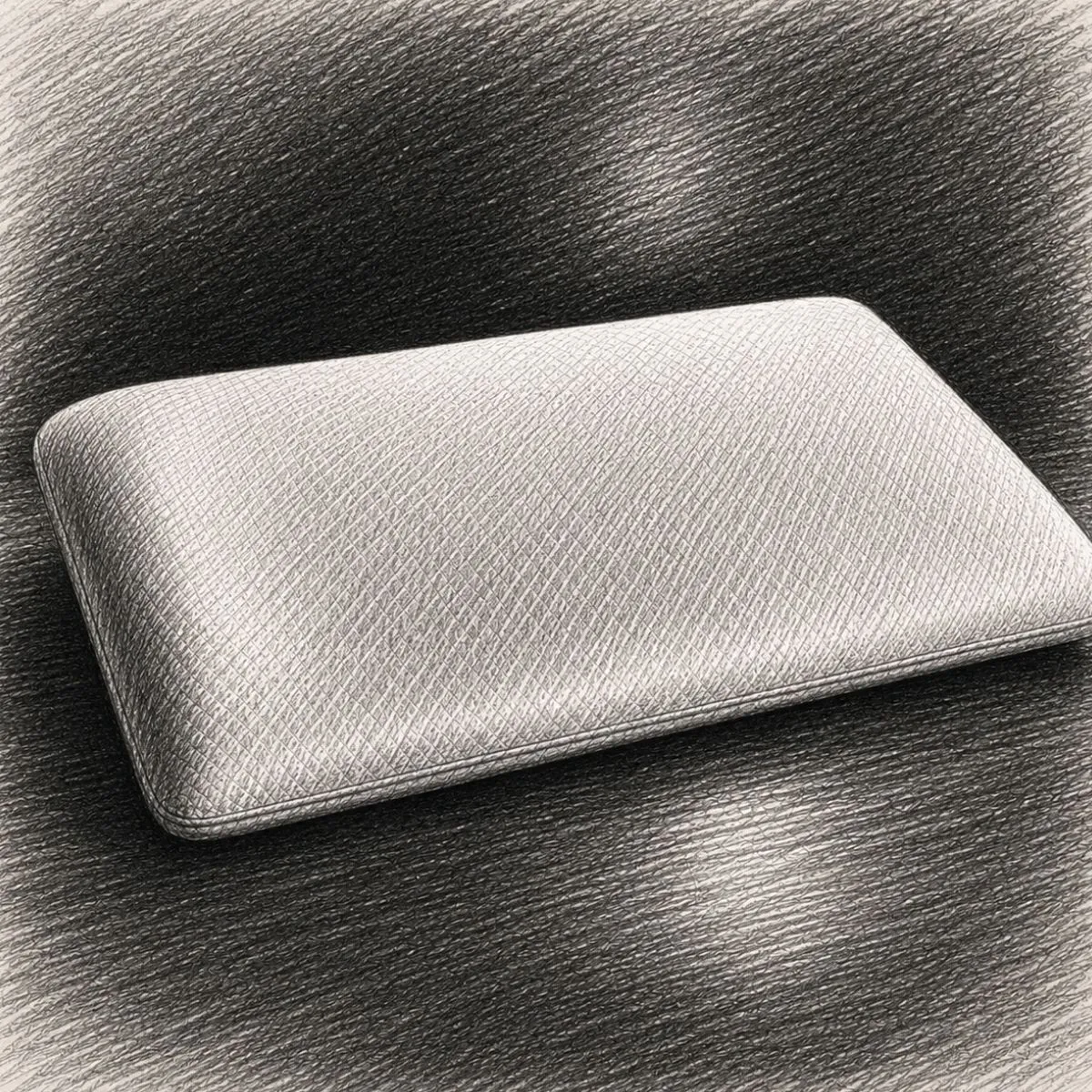Bluewave Bedding Hyper Slim Gel Memory Foam Pillow