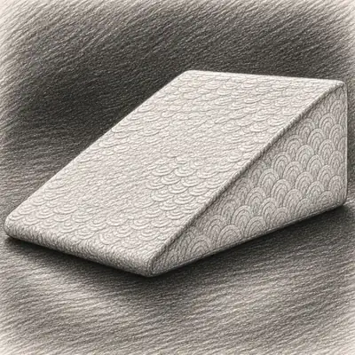Brentwood Home Crystal Cove Wedge Pillow