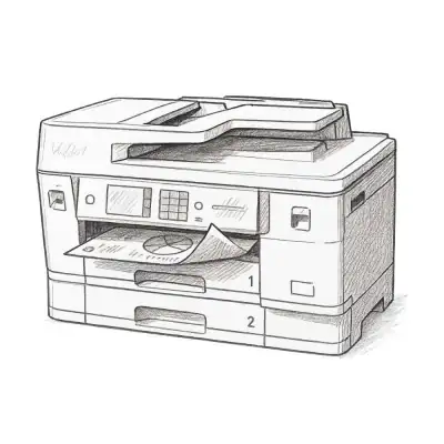 Brother MFC-J6955DW INKvestment Color Inkjet All-in-One Wireless Printer