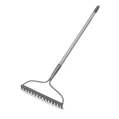 Bully Tools 16″ Bow Rake with Fiberglass Handle