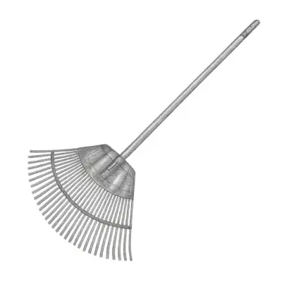Bully Tools Lawn/Leaf Rake with Fiberglass Handle