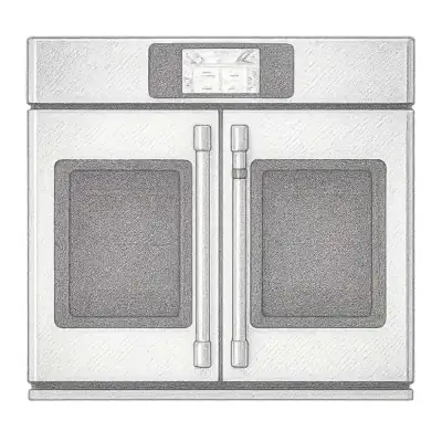 Café™ Professional Series 30" Smart Built-In Convection French-Door Single Wall Oven