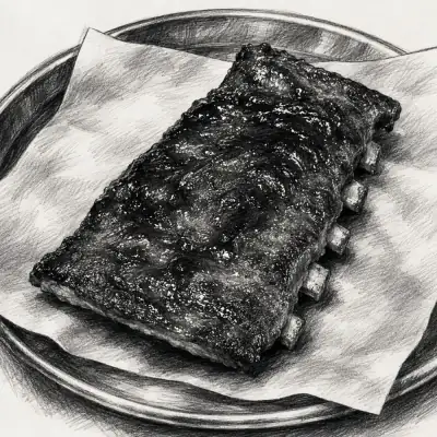 Cali BBQ Rib Plate