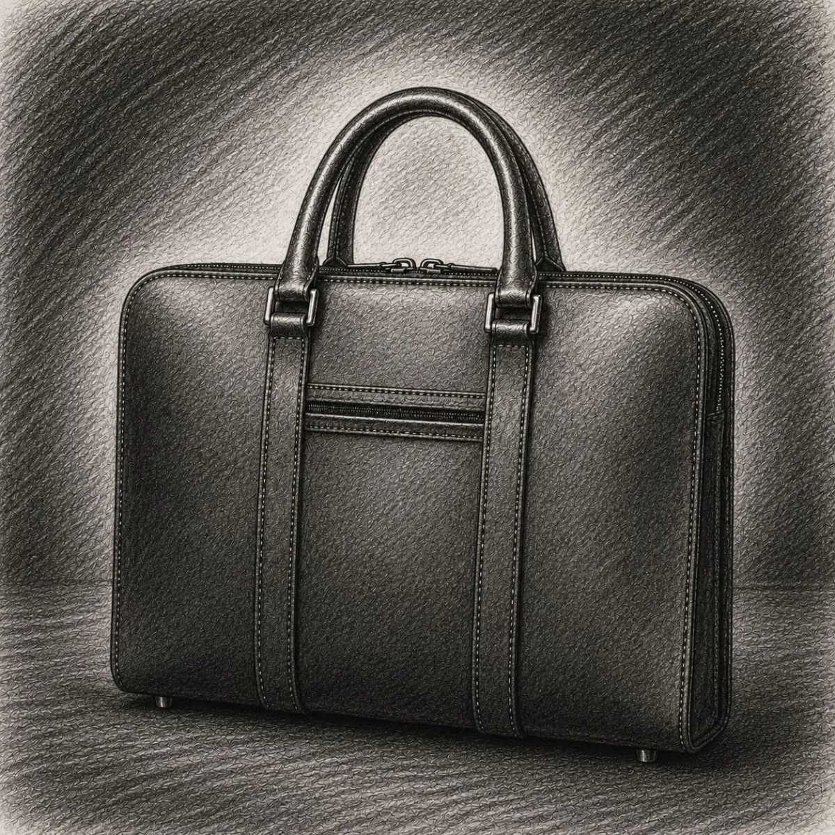 Carl Friedrik Heritage Palissy Briefcase Vachetta Leather