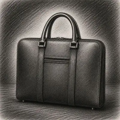 Carl Friedrik Heritage Palissy Briefcase Vachetta Leather