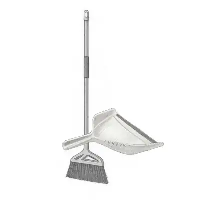 Casabella ToughSweep Broom and Dustpan (Extra Large)