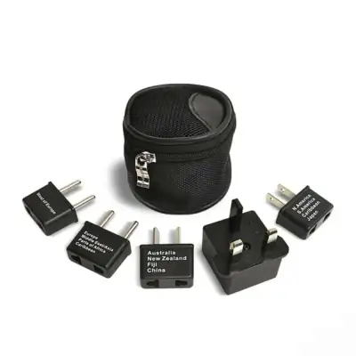 Ceptics International Travel Adapter Plug Set (Set of 5)