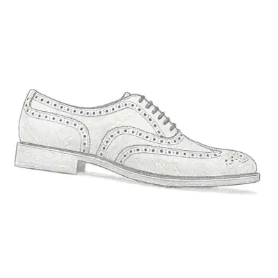 Church's Burwood Polished Binder Oxford Brogue Shoes