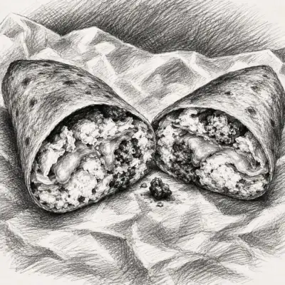 Colima's Mexican Grill Hashbrown Breakfast Burrito