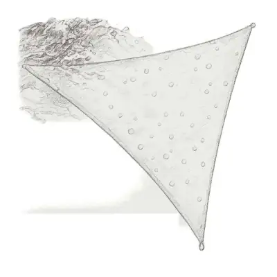 ColourTree Waterproof Triangle Shade Sail
