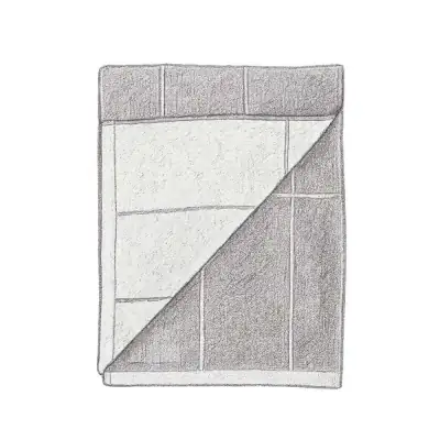 Cozy Earth Windowpane Resort Towel