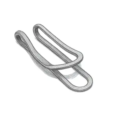 Craighill Station Money Clip