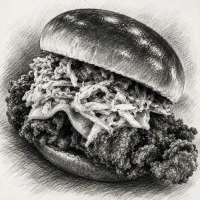 Cross Street Chicken Hot Chicken Sandwich