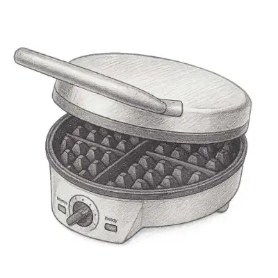 Cuisinart® 4 Slice Round Belgian Waffle Maker