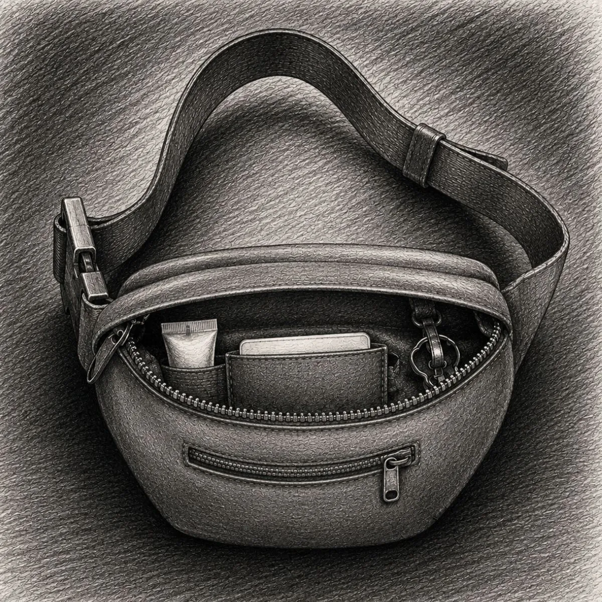 Dagne Dover Ace Neoprene Fanny Pack