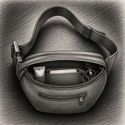 Dagne Dover Ace Neoprene Fanny Pack