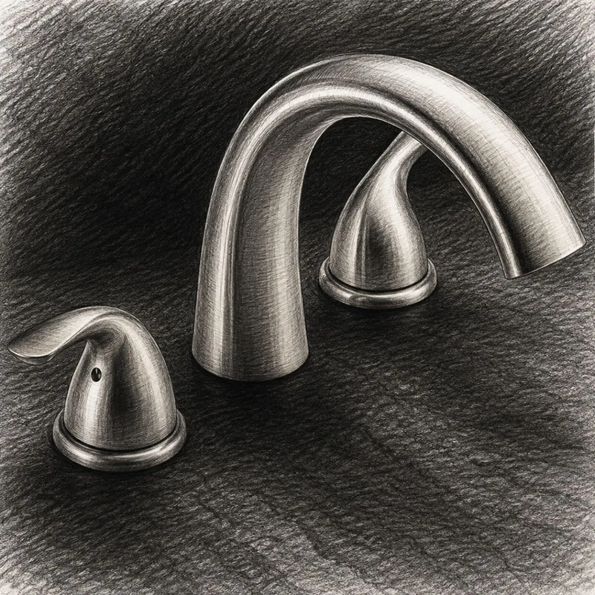 Delta Faucet Classic Two-Handle Widespread Roman Tub Faucet