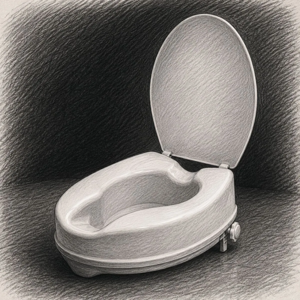 Dr. Maya Raised Toilet Seat with Lid (4")