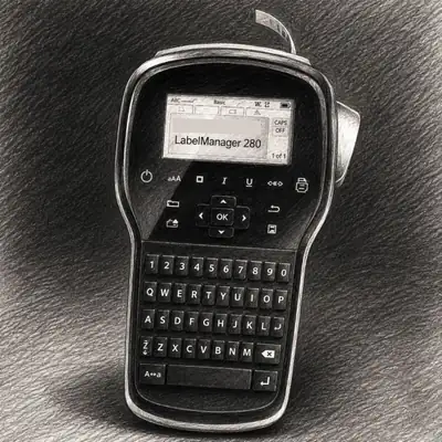 DYMO LabelManager 280 Rechargeable Portable Label Maker