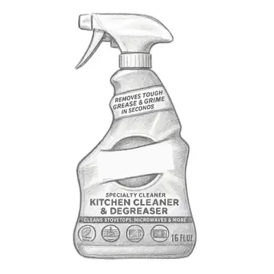 EASY-OFF Specialty Kitchen Degreaser Cleaner (16 oz)