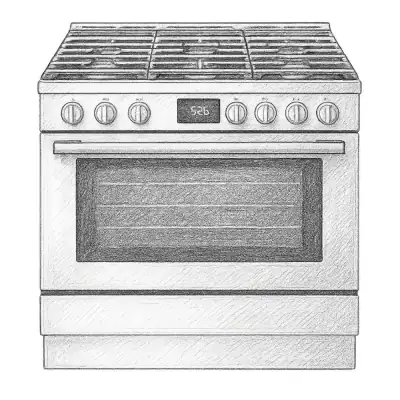 Electrolux 36" Dual-Fuel Freestanding Range