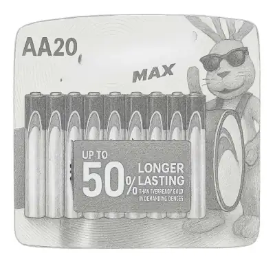 Energizer Max AA Batteries Alkaline (Pack of 20)