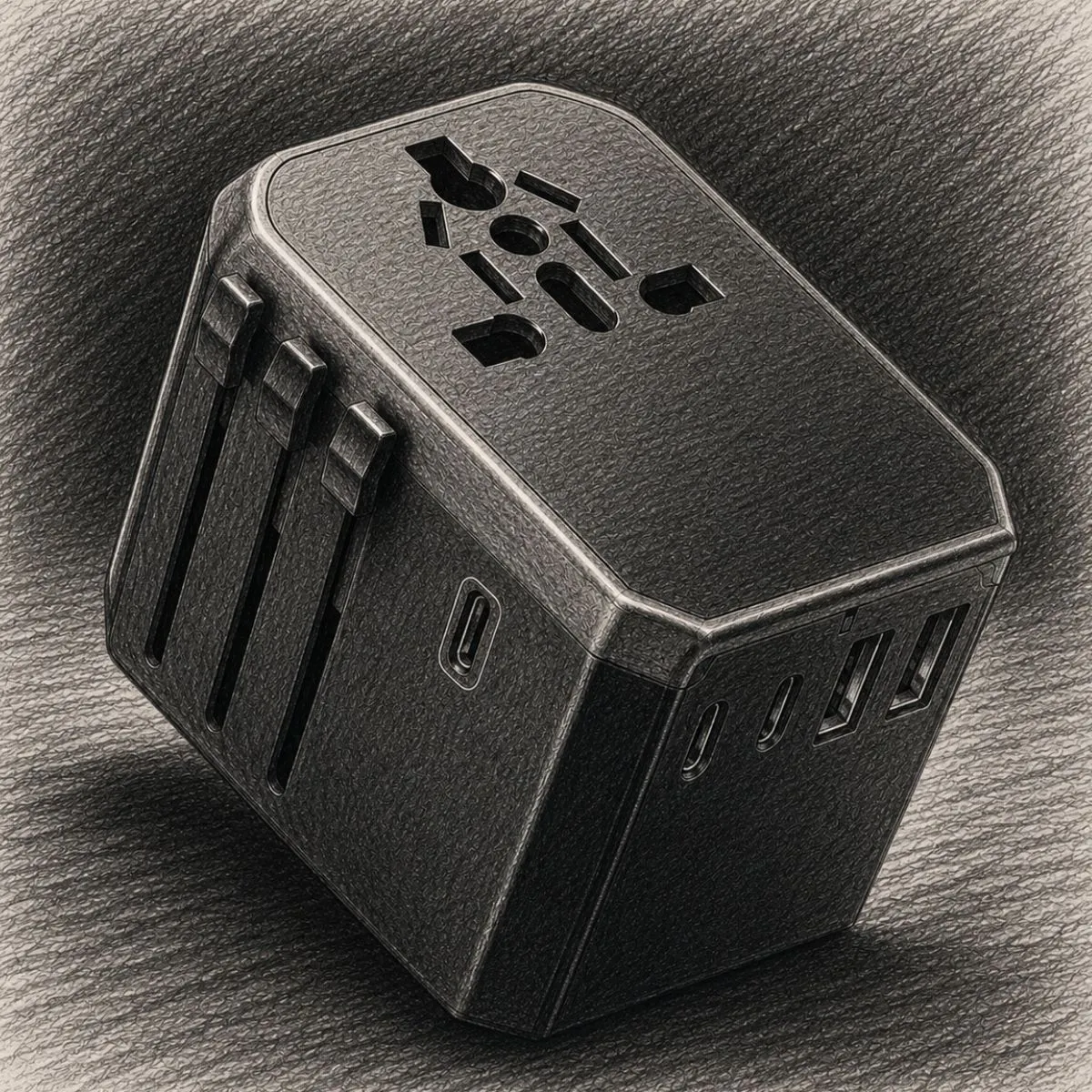 Epicka All-in-One Universal Travel Adapter