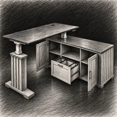 Eureka Ark ES Executive Standing Desk